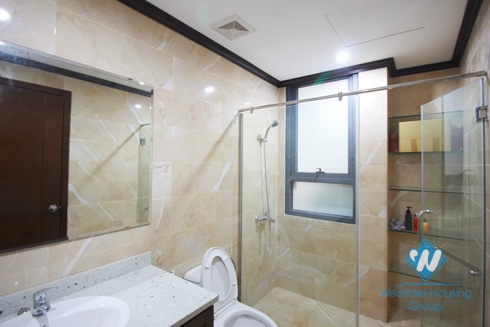Bright and nice apartment for rent in Platinum Residences, Ba Dinh District, Hanoi, Vietnam.
